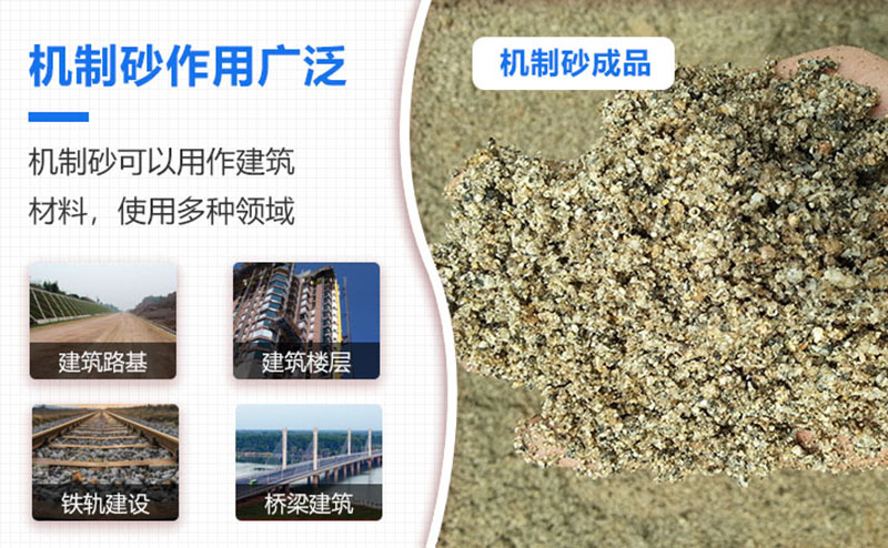 機制砂品級越來越高，用途也越來越廣泛